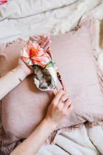 Load image into Gallery viewer, Luxury Silk eye mask with floral print designs