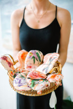 Load image into Gallery viewer, Luxury Silk eye mask with floral print designs