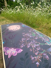 Load image into Gallery viewer, The 'Enchanted forest' print yoga mat for pilates, yoga and relaxation with natural rubber base