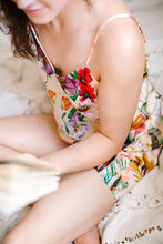Load image into Gallery viewer, Silk Camisole in &#39;Eden&#39; Tropical floral Print