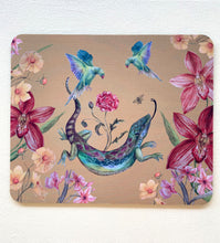 Load image into Gallery viewer, SAMPLE SALE: Reptila mouse mat mustard yellow