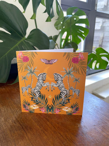NEW Pack of 6 animal Greetings Cards designs with hand painted illustrations