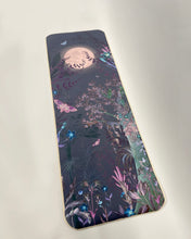 Load image into Gallery viewer, The &#39;Enchanted forest&#39; print yoga mat for pilates, yoga and relaxation with natural rubber base