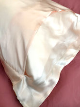 Load image into Gallery viewer, Botanical Silk Pillowcase in hand painted &#39;Eden&#39; print, Oxford Pillowcase